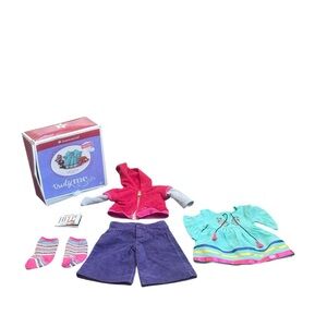 American Girl Truly Me Julie’s Dog Walking Outfit Help Book Lot READ